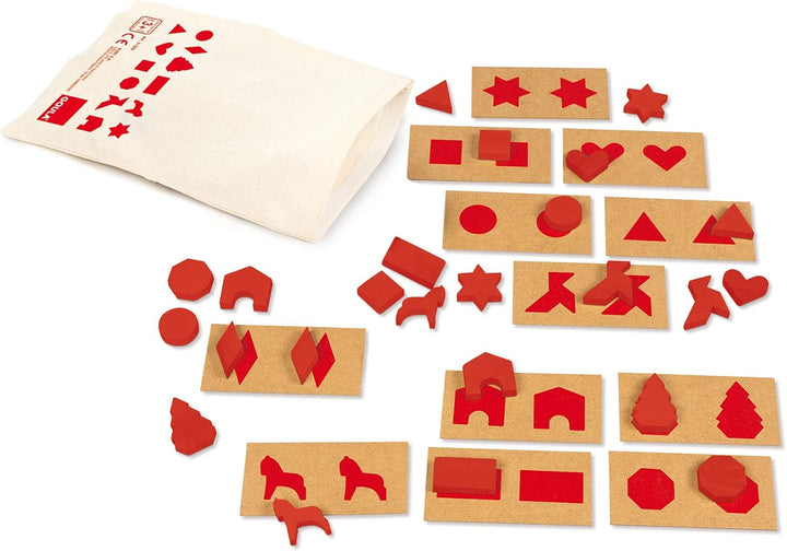 Goula D51208 Holzspiel Tastsinn und Zuordnung I Tastsinn 1, Tastsinn 1