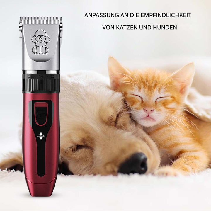 Haarschneider Für Hunde Und Katzen,Leise Elektrischer Hundeschneider Mit Niedriger Geräuschentwicklu