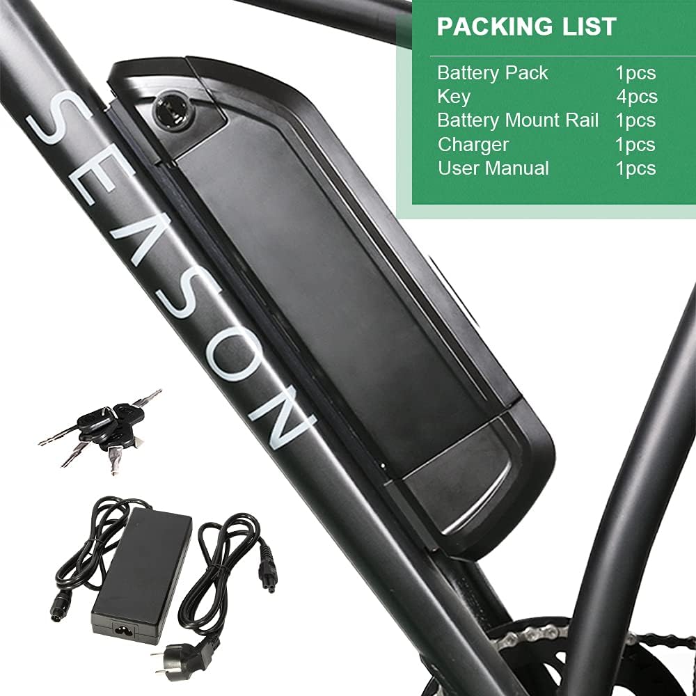YOSE POWER Ebike Akku 36V 11.6Ah/14Ah SF-06 Batterie für 36V 250W / 350W /500W /800W Motor passt auf