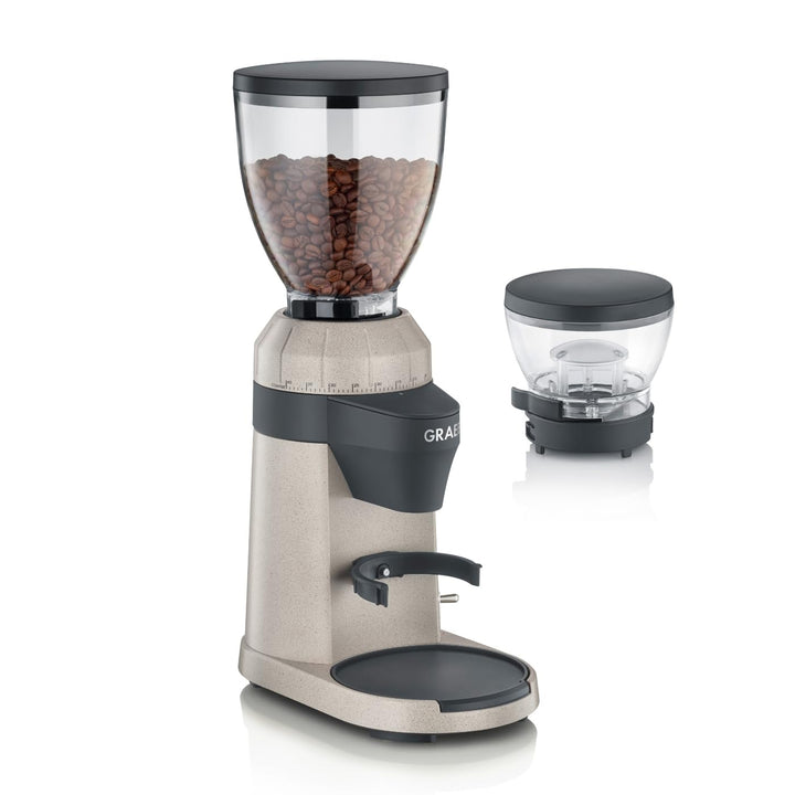 GRAEF Kaffeemühle CM8011 | Mühle für Kaffeebohnen | elektrische Bohnenmühle mit LED Beleuchtung | Ma