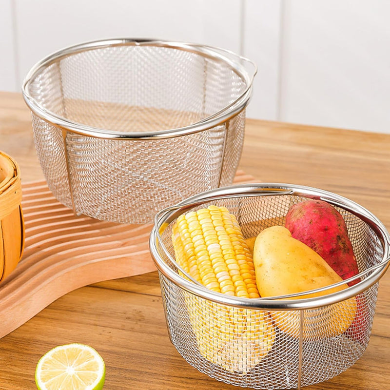 Mesh-Dampfkorb, Vielseitiger, Hitzebeständiger, Leicht zu Reinigender Dampftopf für Restaurants (20