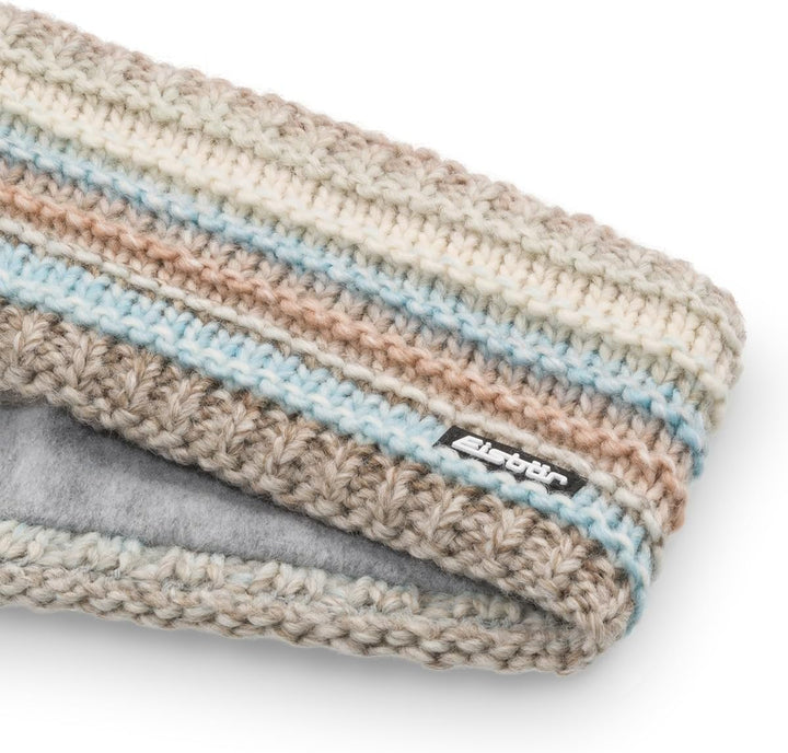 Eisbär Stirnband Damen Mikata - Merino Headband für Frauen - Haarband mit Fleece schützt vor Kälte u