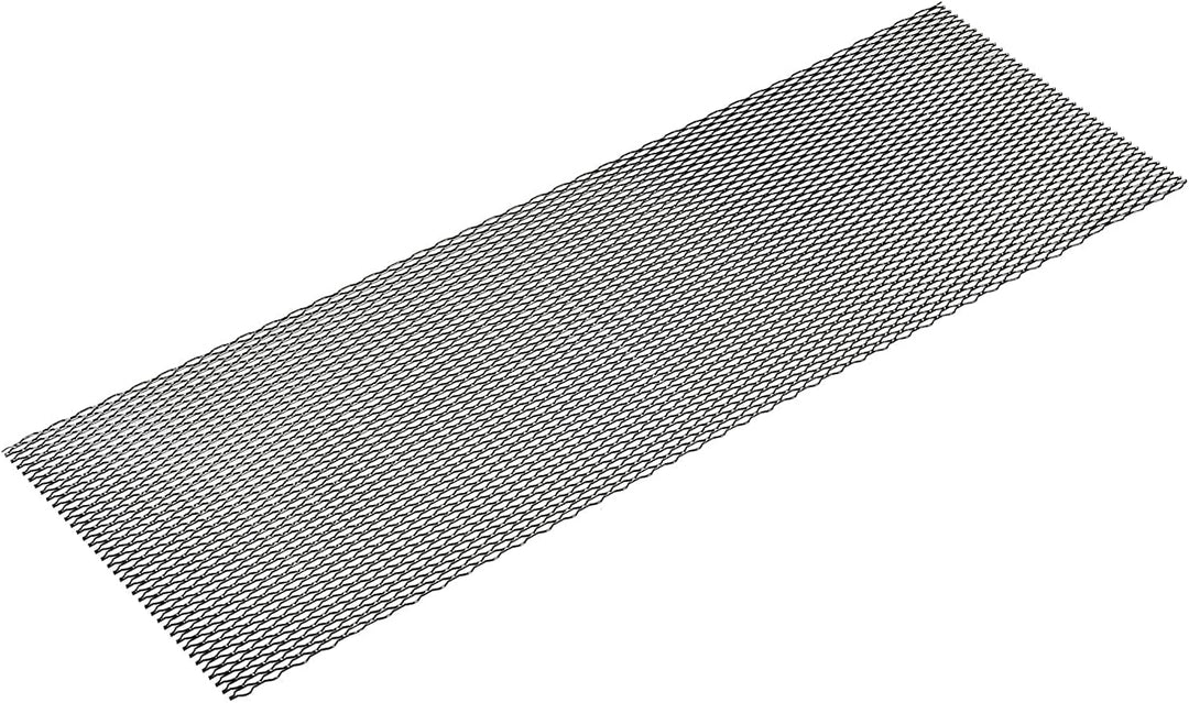 AggAuto 120×40cm Schwarz Auto Renngitter, Lochgrösse Möwe 8×25mm Wabengitter, Streckgitter, Aluminiu