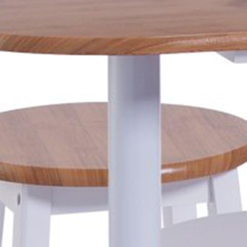 Zeller 13776 Küchenbar mit 2 Hockern, Mitteldichte Holzfaserplatte (MDF), Tisch: 118 x 38 x 89 cm, H