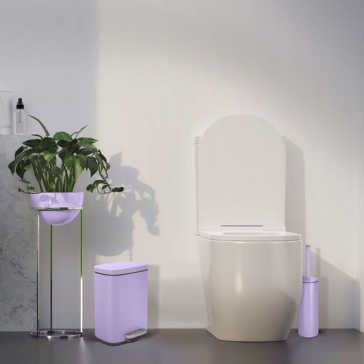 Spirella Akira Treteimer, Stahl, 5 l, Lavendel violett, violett