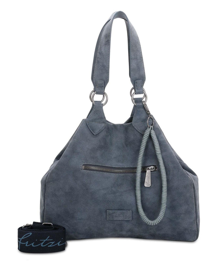 Fritzi aus Preussen Damen Iggi01 Rub Denim Shopper