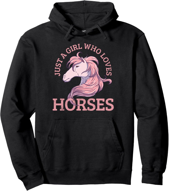 Pferde Reiten Pullover Hoodie