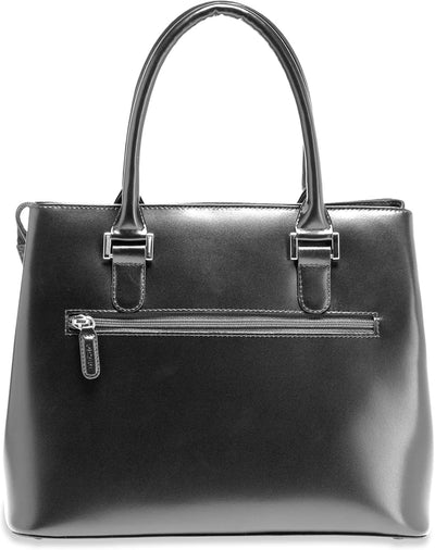 Picard Damen Henkeltasche BERLIN aus Rindsleder | mit Reissverschluss | Henkeltasche | Business Schw