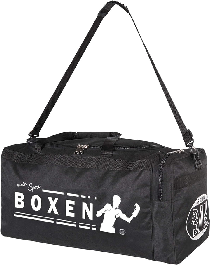 BAY XL Sporttasche Mein Sport Boxen Boxing Tasche Trainingstasche Boxtasche Boxingtasche Box Bag sch