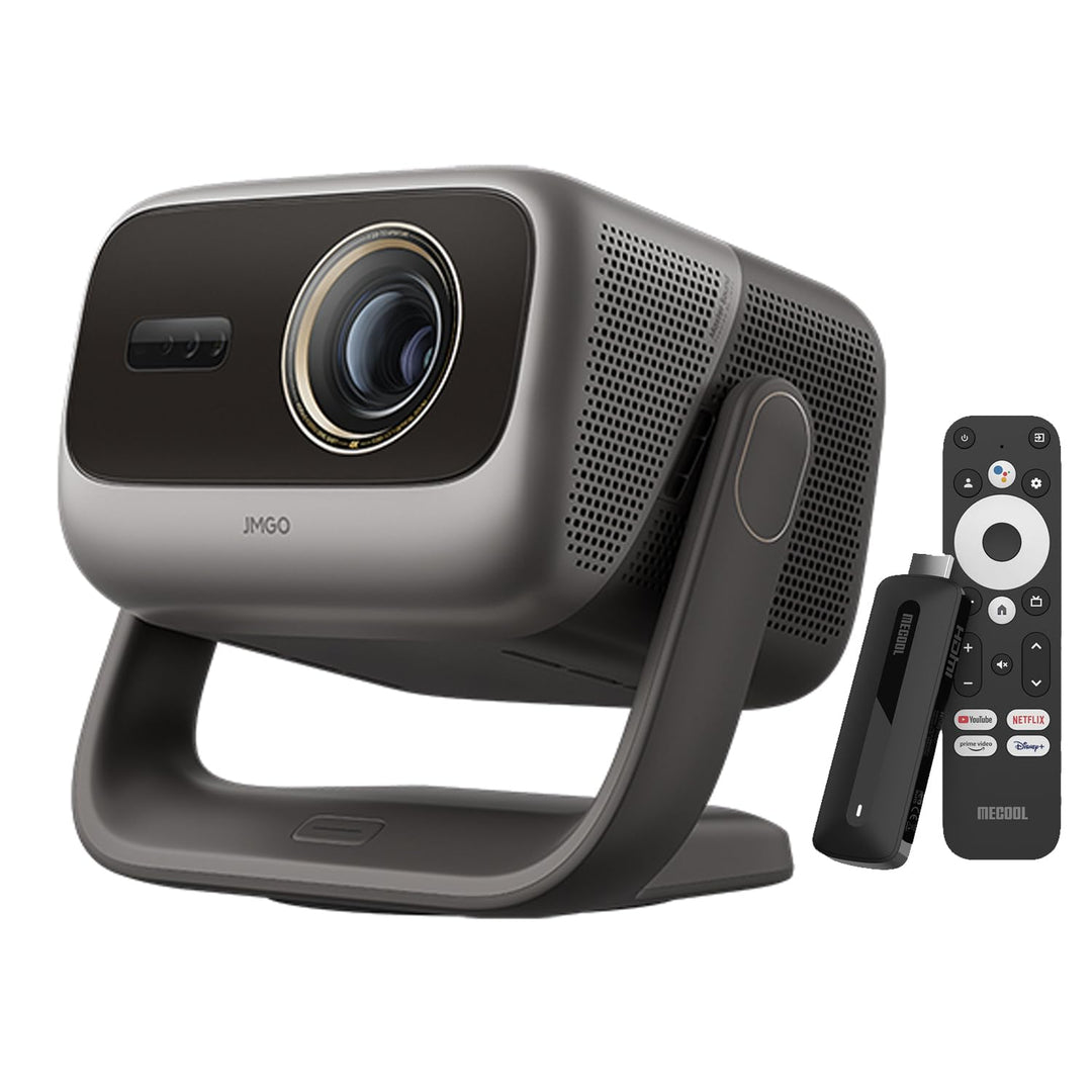 JmGO N5-Ultra-Max 4K Projector Qualas32 Triple Color Laser 6000 ISO Lumen 0.88~1.7:1 Throw Ratio Dol