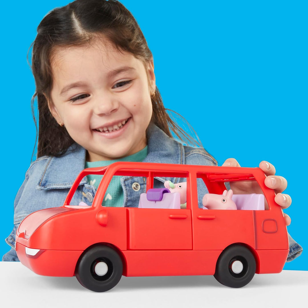 Peppa Pig Peppas grosses Familienauto Spielset, Rot, Großes Familienauto
