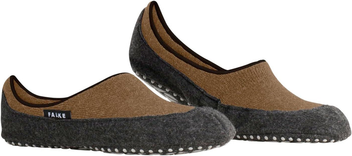 FALKE Herren Cosyshoe Invisible Stoppersocken rutschhemmende Noppen auf der Filzsohle Füsslinge komf
