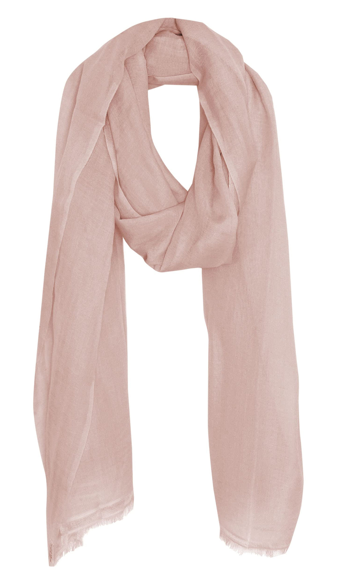 Bovari Pashmina Kaschmir Schal Damen - 70% Kaschmir 30% Seide - extra leicht/dünn - Sommerschal - 20