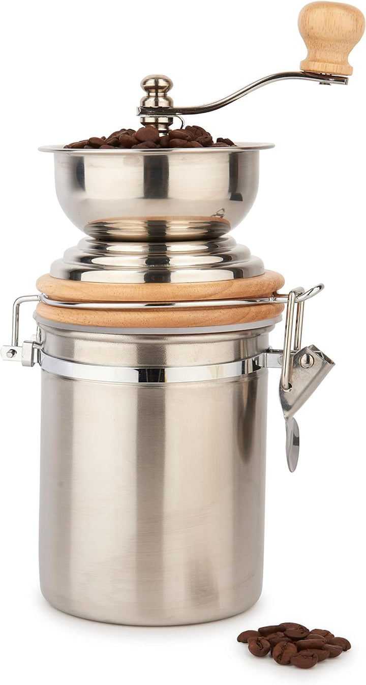 La Cafetière Traditionelle Kaffeemühle aus Edelstahl