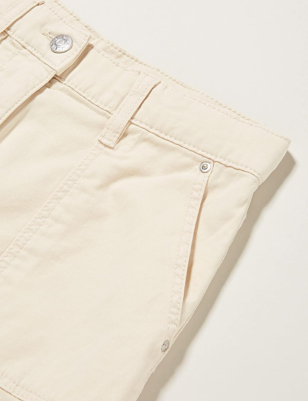 s.Oliver Mädchen Hose lang, Wide Leg 134 Slim Weiss, 134 Slim Weiß