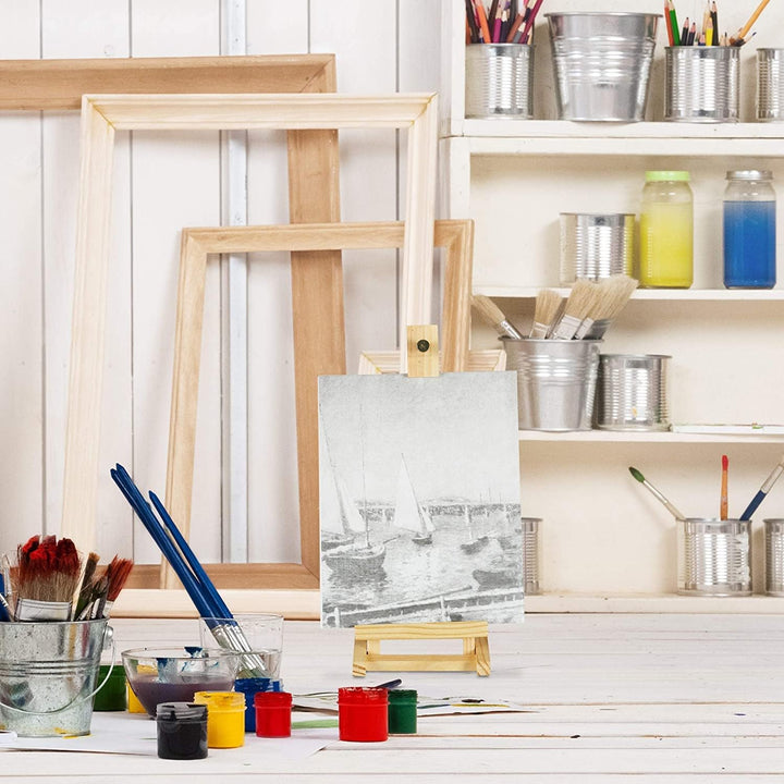 Holz Staffelei, Kleine Künstler Verstellbare Buche Desktop Malerei Display Halter Tisch Staffelei fü