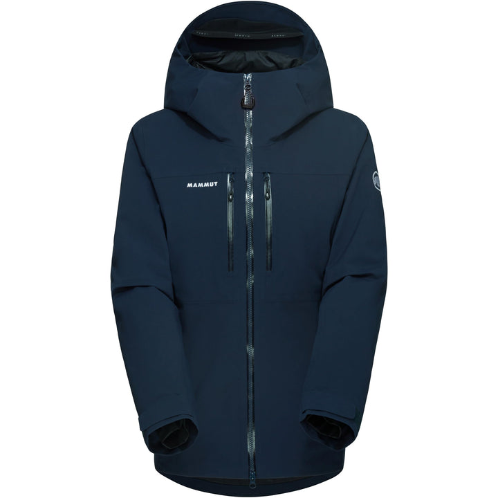 Mammut Damen Stoney Hardshelljacke mit Kapuze L Durchsichtig, L Durchsichtig