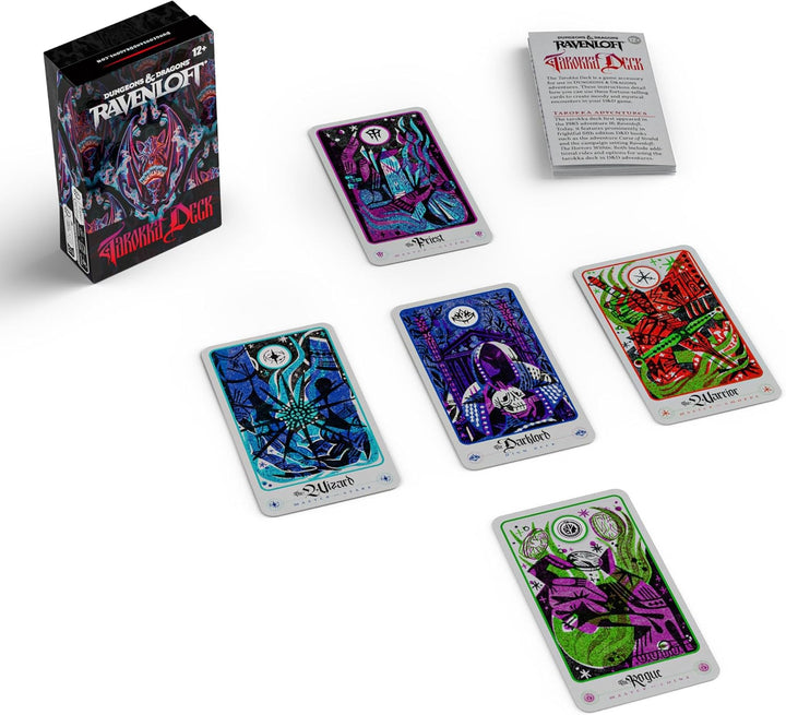 Dungeons & Dragons Ravenloft: The Horrors Within – Tarokka-Deck (2026 aktualisiertes Deck) | D&D-Zub