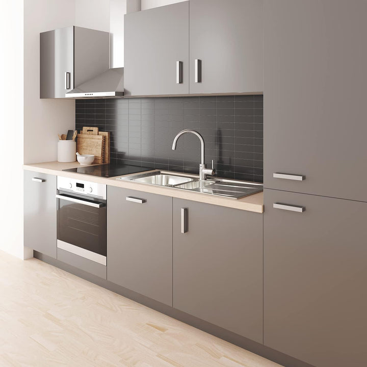 GROHE Concetto - Einhand-Spültischbatterie (Einlochmontage, hoher Auslauf, herausziehbare Brause),ch