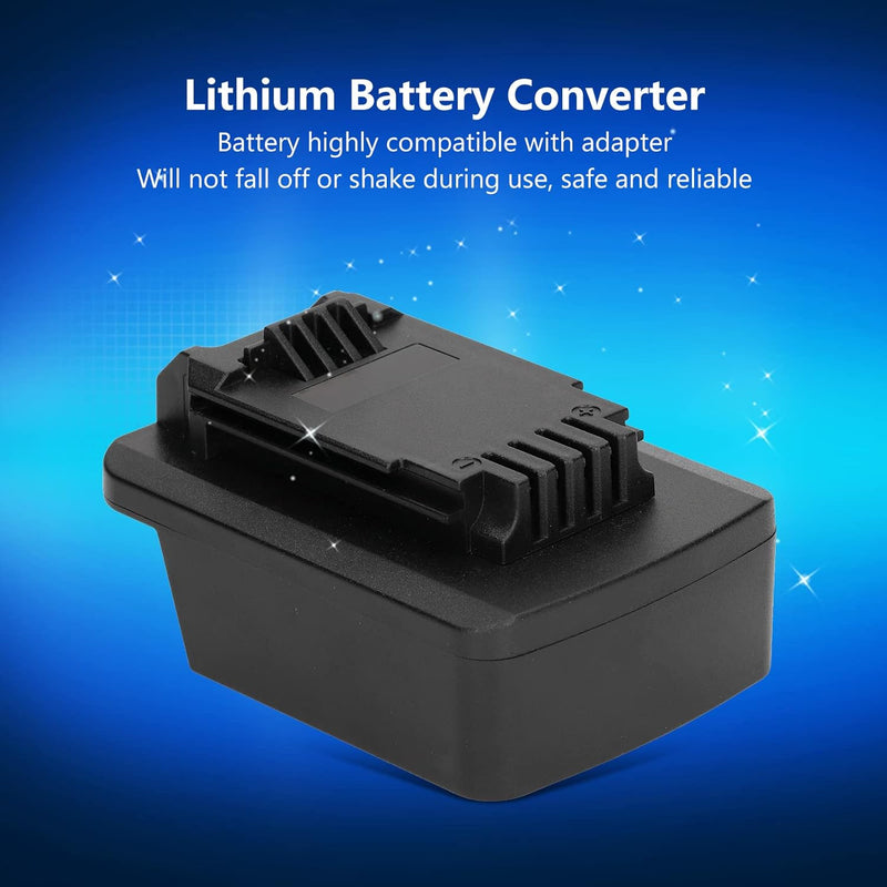 Fafeicy Batterieadapter, Lithium-Batterie-Konverter-Adapter Elektrisches Zubehör mit Schutzplatte fü