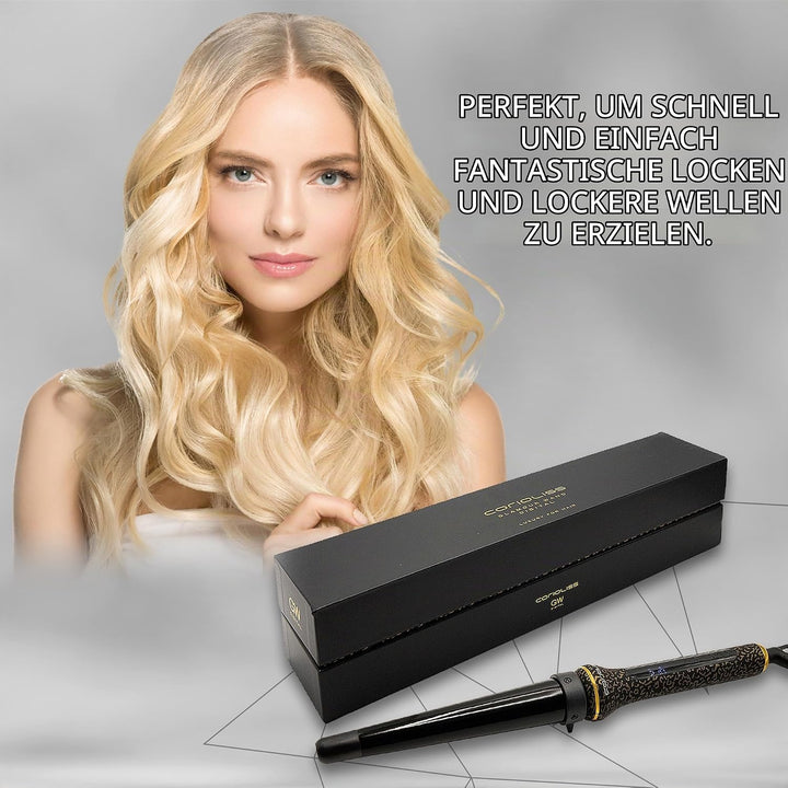CORIOLISS | Glamour Wand | Lockenstab für Frauen | Haarkräusler für langes und kurzes Haar | Profess