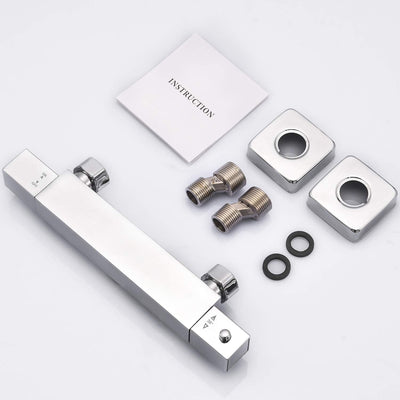 Thermostatarmatur Thermostat Brausebatterie Duscharmatur Duschthermostat Mischbatterie Dusche mit 38