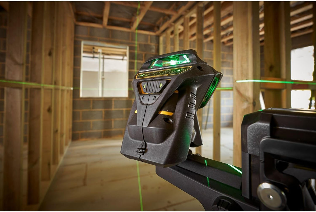 Stanley FatMax Multilinienlaser X3 grün FMHT1-77356 (3x 360° Kreuz-Linienlaser, mit grüner Diode, fü