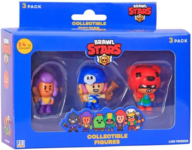 Brawl Stars BRW2021 Brawl Figur (3-Pack)