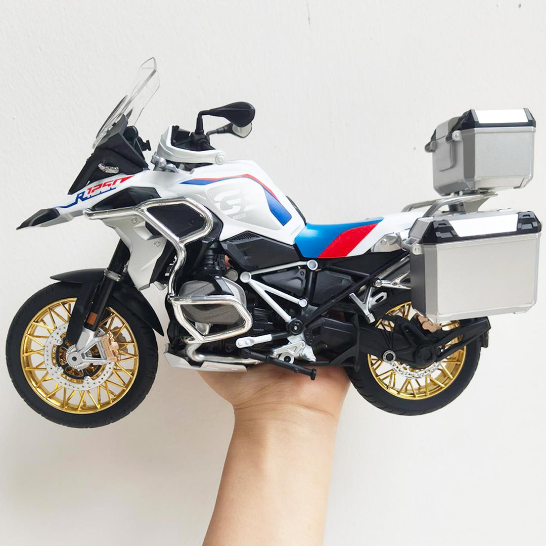 Risopen 1:9 Motorrad Modell kompatibel für BMW R125 Legierung Diecast Motorrad Modell Spielzeug Mini