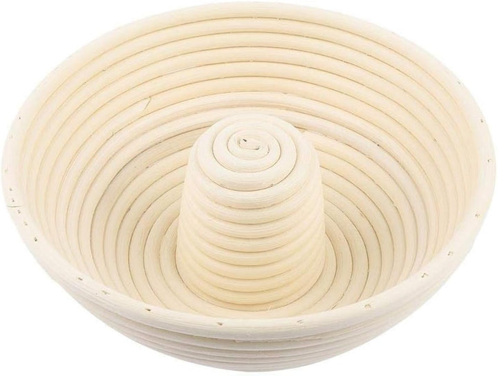 Brot Teig Korb Rund Gärkörbchen Brotform Natürlicher Rattan Peddigrohrkorb Brotkorb Proof Korb Ø 29