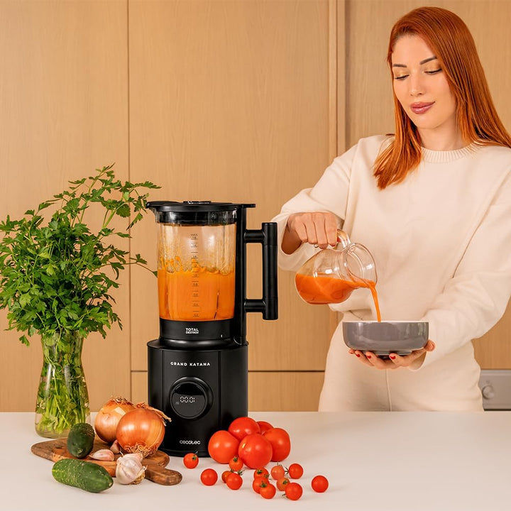 Cecotec Standmixer Grand Katana 2700MAX Total Destroy Screen B. Maximale Leistung 2700W, Digitales D