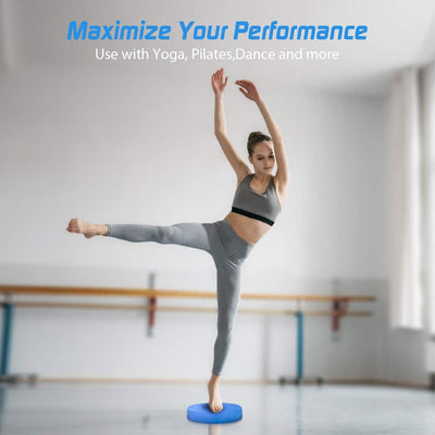5BILLION Balance Pad - Oval - Übungspad & Schaum Balance Trainer - Wobble Kissen für physikalische T