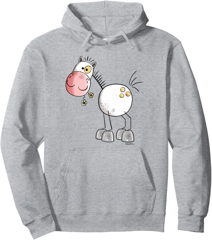 Sweet Pferd I Schimmel Pony I Reiter Fun I Pferde Pullover Hoodie