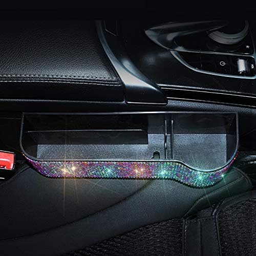 Autositz Aufbewahrungsbox,MoreChioce Bling Bling Glitzer Auto Seat Gap Organizer Multifunktionale Au