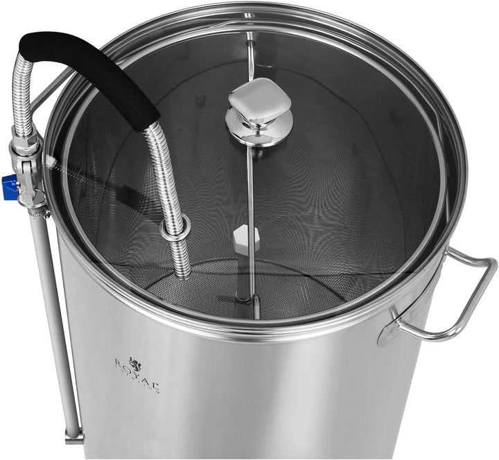 Royal Catering RCBM-42N Braukessel Bierbrauanlage Maischekessel Heimbrauanlage Bierbraukessel Bierbr
