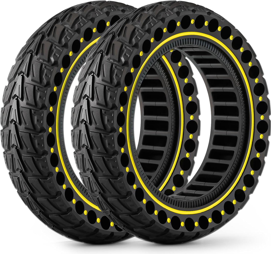 BABEJIA 2PCS E Scooter Reifen 60/75-6.5, Vollgummireifen 10x2.50-6.5 e Scooter G30, E Scooter Reifen