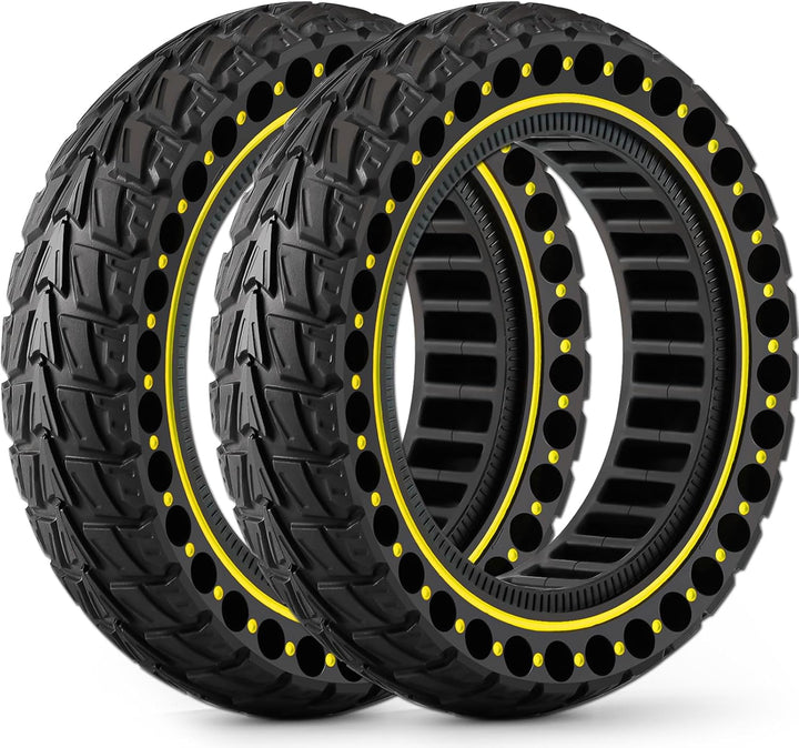 BABEJIA 2PCS E Scooter Reifen 60/75-6.5, Vollgummireifen 10x2.50-6.5 e Scooter G30, E Scooter Reifen