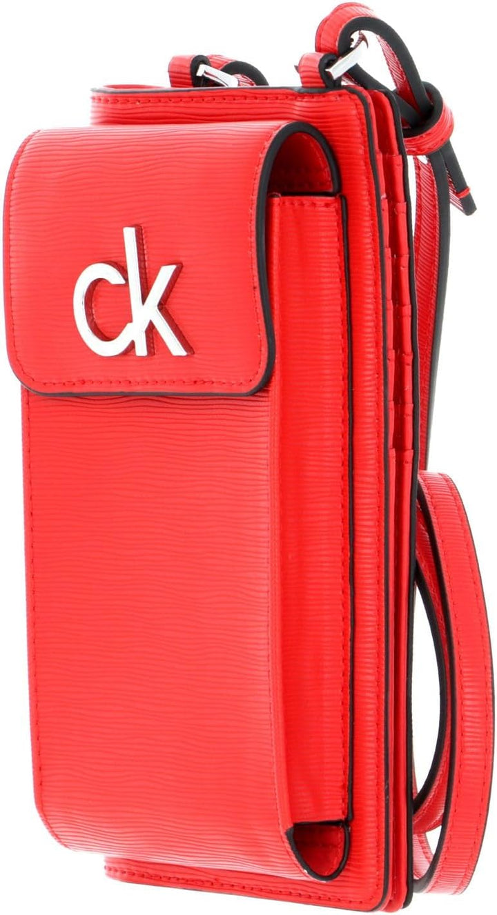 Calvin Klein Phone Pouch XBody Vibrant Coral