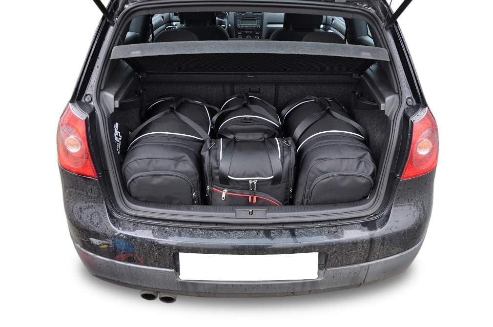KJUST Dedizierte Reisetaschen 4 stk kompatibel mit VW GOLF HATCHBACK V 2003-2008