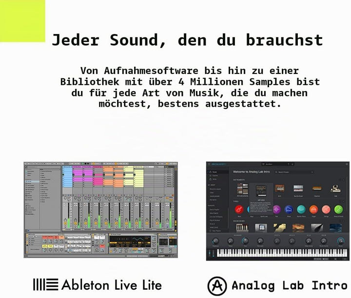 Arturia Beatstep Pro USB/MIDI/CV Controller & Sequencer mit 16 Projekten Kapazität grau, grau