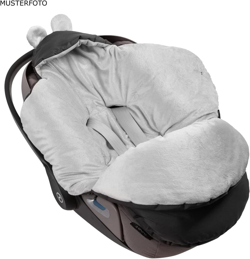 millybo Fusssack Baby Einschlagdecke für Winter geeignet für Kinderwagen Babyschale Babybett Autosit