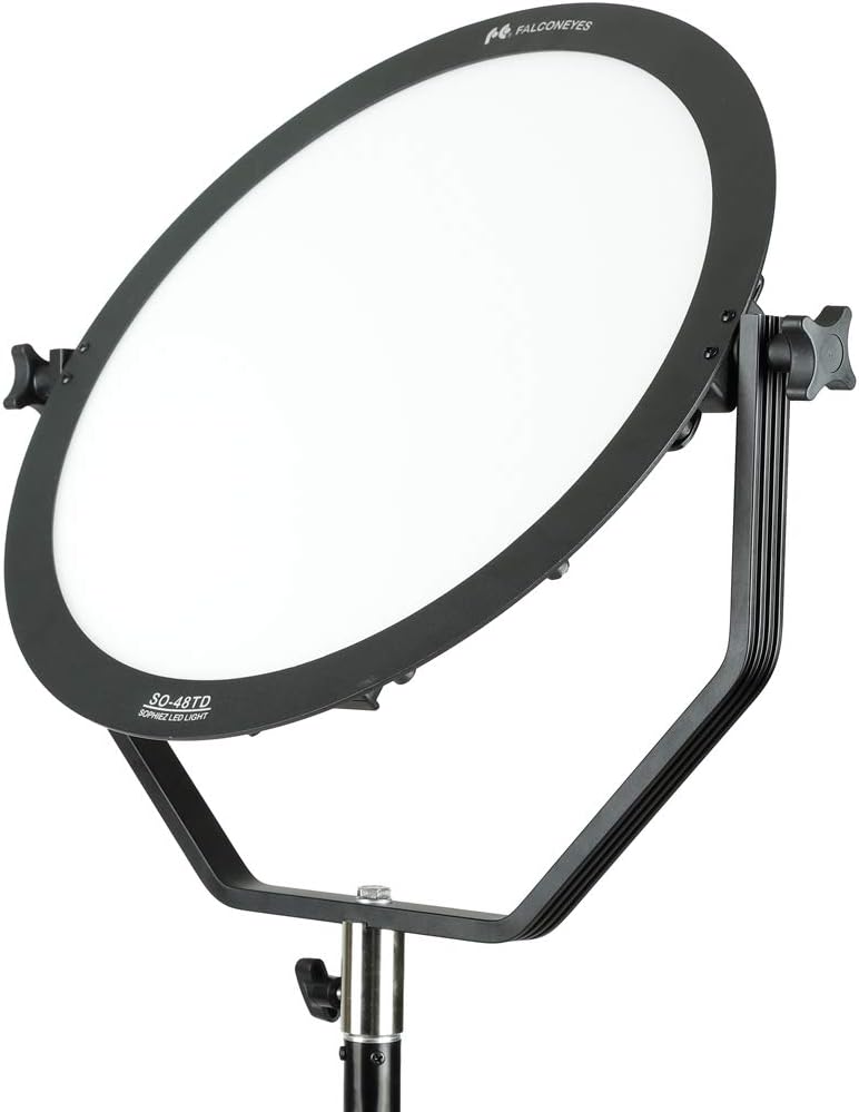 Falcon Eyes SO-48TD Bi-Color LED Video Licht 48W LED Panel Dauerlicht Dimmbar High CRI 95 3000~5600K