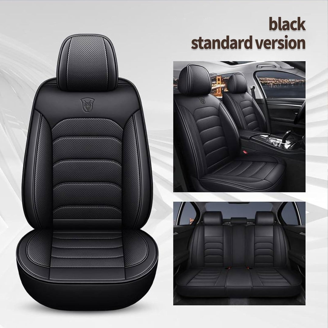 Sitzbezüge Auto 5 Stück für Kia Sorento Sitzbezug Auto Set Leder Vordersitze Schonbezug Autositze Rü