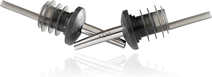 Kidia Metal Pour Cocktail 10 Stück - Professioneller Ausgiesser für Barkeeper - Cocktailspender aus