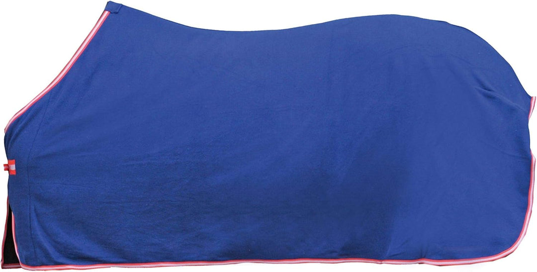 HKM Abschwitzdecke Alaska dunkelblau/rot 75cm, dunkelblau/rot 75cm