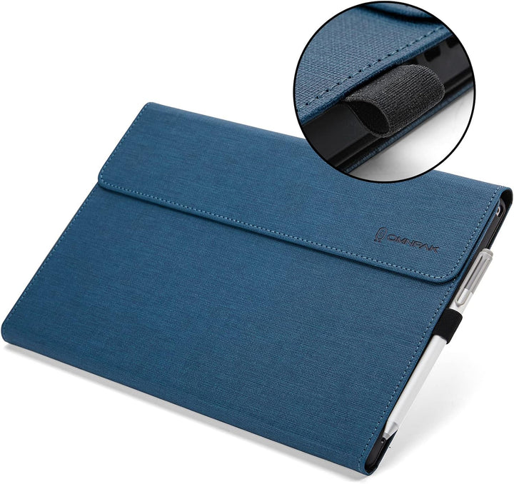 Omnpak Hülle für Microsoft Surface pro 7+/ 7/6 /5/4, Anpassbarer Betrachtungswinkel, Kompatibel mit