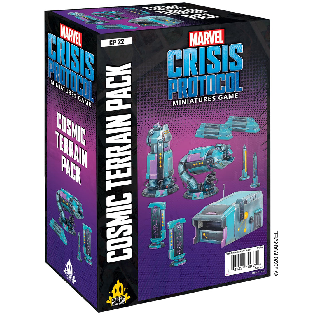 Atomic Mass Games, Marvel Crisis Protocol: Terrain Expansion: Cosmic Terrain Pack, Miniatures Game,