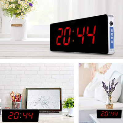 Küchenwand Digitaluhr Wanduhr led Uhr Digitale Uhr Wand Led Kalenderuhr Temperatur Wanduhren für Woh