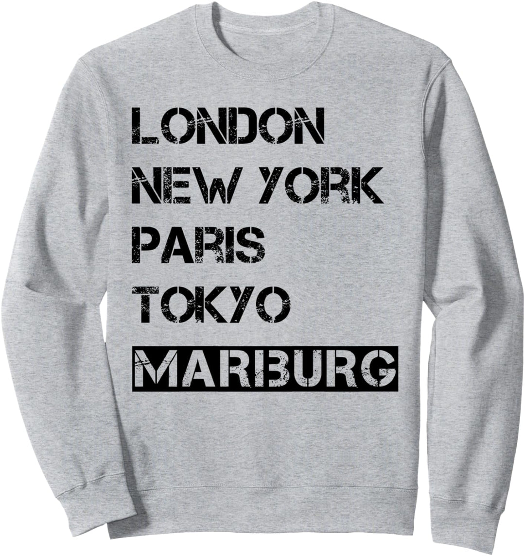 Meine Stadt! Geburtsort & Heimatliebe Marburg Sweatshirt