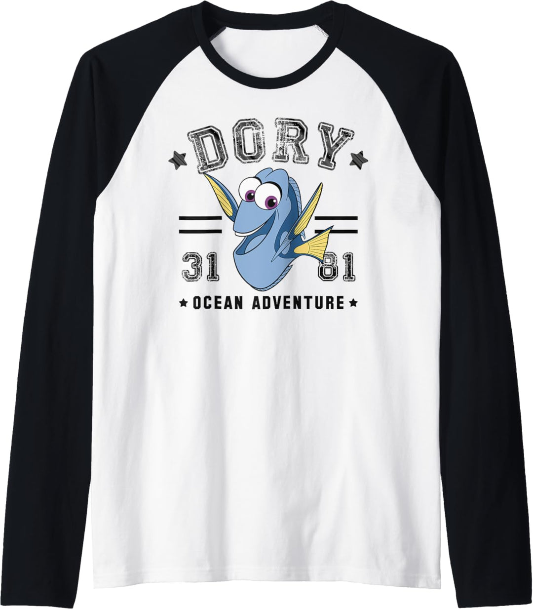 Disney Pixar Finding Dory Cuddle Party Cute Otters Raglan
